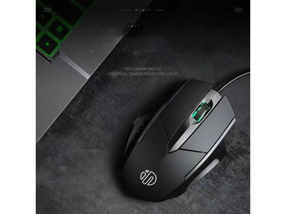 Wired USB Mouse, Silent Click, 1200 DPI - 2-Pack