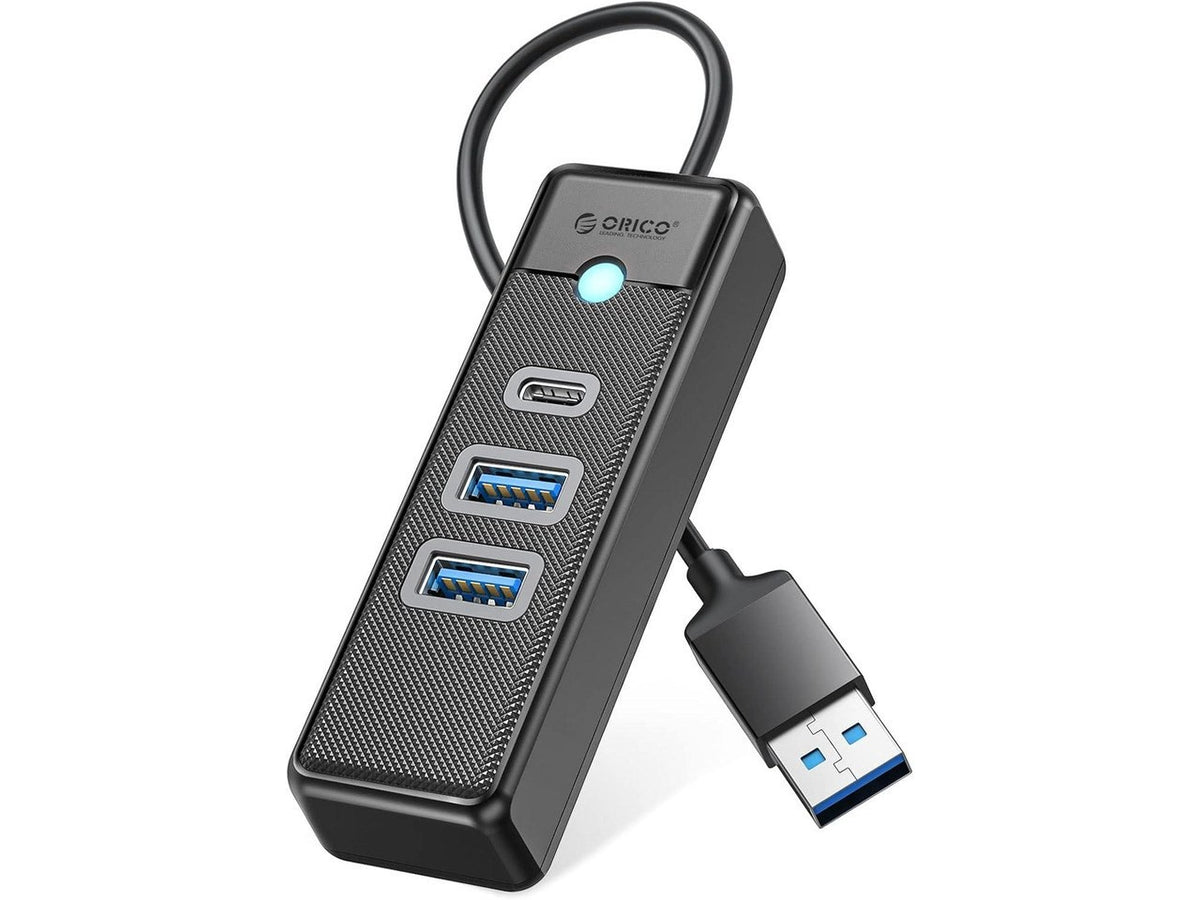 ORICO 3-Port USB 3.1 Hub - 2x USB-A + 1x USB-C, 0.5 ft - White
