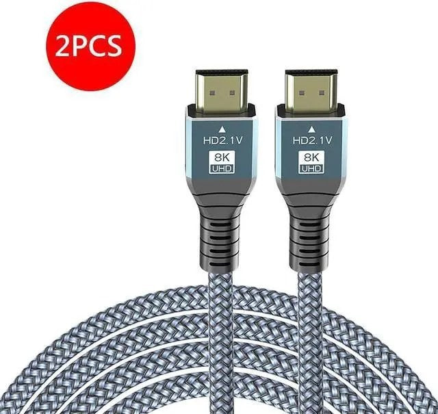 AUBEAMTO 8K HDMI 2.1 Cable, 10 ft, 48Gbps - 4K 120Hz, 8K 60Hz, eARC