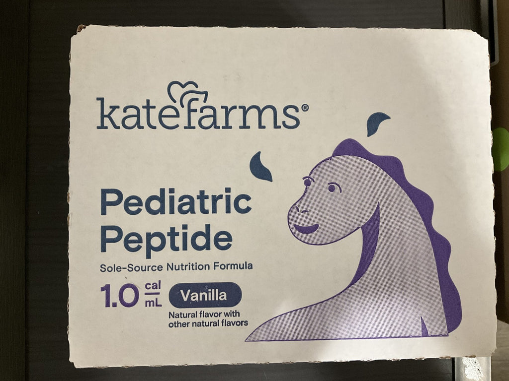 Kate Farms Pediatric Peptide 1.0 Vanilla - Case of 12 x 8.45 oz - Exp 2027